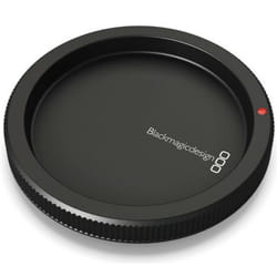 Blackmagic Design BMCASS/LENSCAPEF pièce d'assemblage d'appareil-photos Capuchon de corps Noir Canon Canon EF 1 pièce(s)
