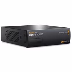 Blackmagic Design Teranex Mini, Noir, 4096 x 2160 pixels, 720p, 1080i, 1080p, 2160p, NTSC, PAL, HDMI, USB, RJ-45