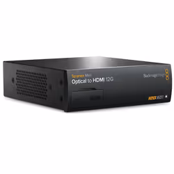 Blackmagic Design Teranex Mini, Noir, 4096 x 2160 pixels, 1080i, 1080p, 2160p, 720p, NTSC, PAL, 12 Gbit/s, HDMI