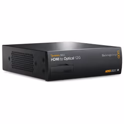 Blackmagic Design Teranex Mini, Noir, 4096 x 2160 pixels, 1080i, 1080p, 2160p, 720p, NTSC, PAL, 12 Gbit/s, HDMI