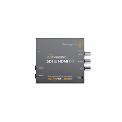 Blackmagic Design CONVMBSH4K6G, Gris, Windows 10, Windows 8.1, Mac OS X 10.12 Sierra, Mac OS X 10.13 High Sierra, Mac OS X 10 ...