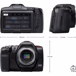 Blackmagic Design 6K Pro Caméscope portatif 6K Ultra HD Noir - Vue supplémentaire 5
