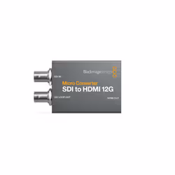Blackmagic Design CONVCMIC/SH12G/WPSU, Convertisseur vidéo actif, Gris, Windows 10, Mac OS X 10.15 Catalina, Mac OS X 11.0 Bi ...