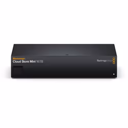 Blackmagic Design Cloud Store Mini 16TB, 16 To, SSD, Windows 10, Windows 11, Mac OS X 14.0 Sonoma, 0 - 40 °C, -20 - 60 °C