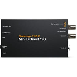 Blackmagic Design CONVNVIPF/IP/12G convertisseur de signal vidéo Convertisseur vidéo actif