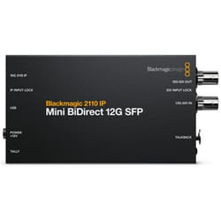 Blackmagic Design CONVNVIPF/IP/12GSFP convertisseur de signal vidéo Convertisseur vidéo actif