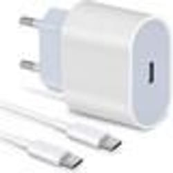 Chargeur rapide 20W - Non spécifié - USB Type-C - Compatible smartphones - Design compact - Câble inclus