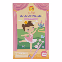 Tiger Tribe TT014, 48 pages, Marqueur inclus, Autocollants inclus, Livre/album de coloriage