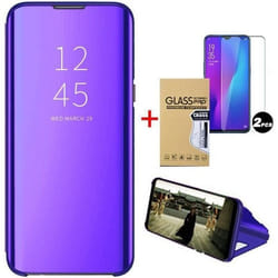 Étui Housse Xiaomi - Redmi Note 10 (4G) - Verre Trempé - Antichoc - Support - Violet