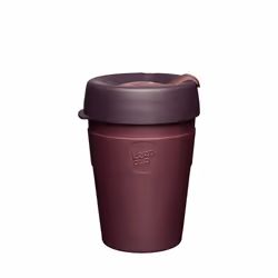 KeepCup Thermal Alder, Bordeaux, Acier inoxydable, Polypropylène (PP), Café, 340 ml, 6,4 cm