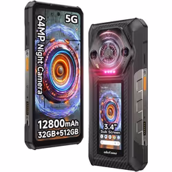 Ulefone Armor 30 Pro 5G Smartphone Robuste Double Écran 32Go+512Go 695 FHD+ 120Hz Telephone Portable Incassable 12800mAh/66W ...