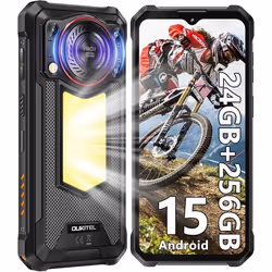 OUKITEL WP53 Pro Telephone Portable Incassable Android 15 - 24Go+256Go/1To 11000mAh 6.52 - 128dB Haut-Parleur - Lampe Camping ...