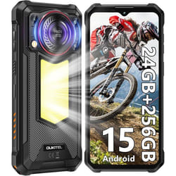 OUKITEL WP53 Pro Telephone Portable Incassable Android 15 - 24Go+256Go/1To 11000mAh 6.52 - 128dB Haut-Parleur - Lampe Camping -