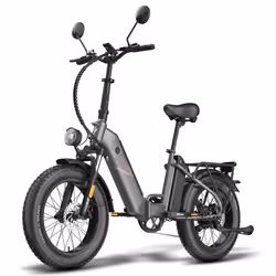 Vélo Électrique FAFREES FF20 Polar - Moteur 500W Batterie 48V24Ah Pneus De 20 Pouces Frein à Disque Mécanique - Gris