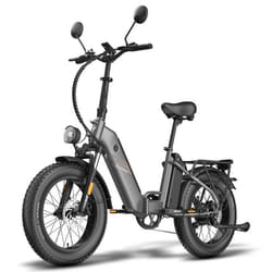 Vélo Électrique FAFREES FF20 Polar - Moteur 500W Batterie 48V24Ah Pneus De 20 Pouces Frein à Disque Mécanique - Gris