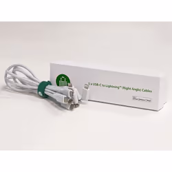 LocknCharge LNC10500, 0,3 m, USB C, USB C, Blanc