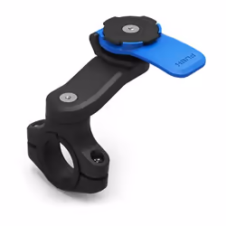 Quad Lock Handlebar Mount, Noir, Bleu, Nylon, Acier inoxydable, Quad Lock Case, 67,5 mm, 77,4 mm, 80,5 mm