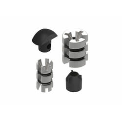 Jeu dentretoises - Quad Lock - Support colonne de direction - Plastique - Noir - Pièces détachées