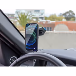 Quad Lock Wireless Charging Head Smartphone Noir USB Recharge sans fil Auto, Intérieure