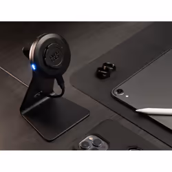 Quad Lock Wireless Charging Head Smartphone Noir USB Recharge sans fil Auto, Intérieure