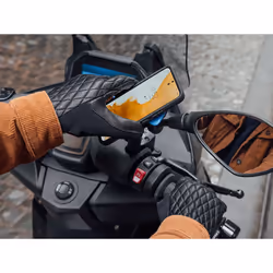 Quad Lock Mirror Mount Support passif Mobile/smartphone Noir, Bleu - Vue supplémentaire 5
