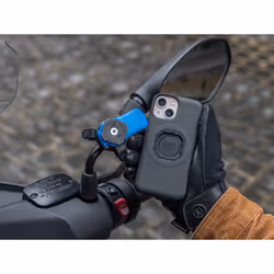 Quad Lock Mirror Mount Support passif Mobile/smartphone Noir, Bleu - Vue supplémentaire 6