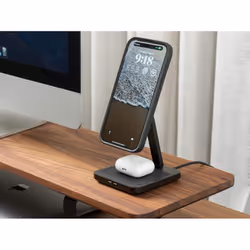 Quad Lock QLM-2DWC chargeur d'appareils mobiles Universel Noir Secteur Recharge sans fil Charge rapide Intérieure