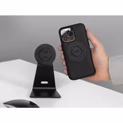 Quad Lock QLH-WCH-2 chargeur d'appareils mobiles Smartphone Noir USB Recharge sans fil Charge rapide Auto, Intérieure