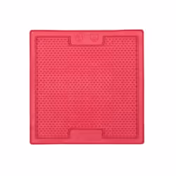 LickiMat Classic Soother, Carré, Rose, Caoutchouc thermoplastique (TPR), Monochromatique, Chat, 200 mm