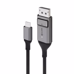 ALOGIC ULCDP02-SGR, 2 m, DisplayPort, USB Type-C, Mâle, Mâle, Droit