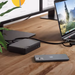 ALOGIC DUTHDPR station d'accueil USB 3.2 Gen 1 (3.1 Gen 1) Type-C Noir - Vue supplémentaire 7