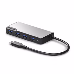ALOGIC UCFUUA-SGR hub & concentrateur USB 3.2 Gen 1 (3.1 Gen 1) Type-C 5000 Mbit/s Noir, Argent - Vue supplémentaire 2