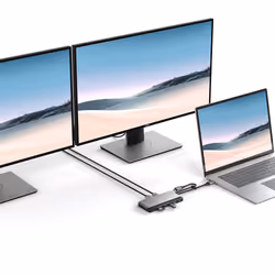 ALOGIC U2CSH-SGR station d'accueil Avec fil USB 3.2 Gen 1 (3.1 Gen 1) Type-C Noir, Argent - Vue supplémentaire 7