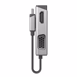 ALOGIC ULCVGHD-SGR station d'accueil USB 3.2 Gen 1 (3.1 Gen 1) Type-C Argent - Vue supplémentaire 2