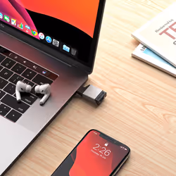 ALOGIC ULCHDMN-SGR adaptateur graphique USB 3840 x 2160 pixels Noir, Gris