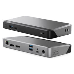 ALOGIC DX2 Avec fil USB 3.2 Gen 1 (3.1 Gen 1) Type-C Noir, Gris