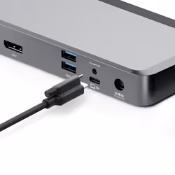 ALOGIC DX2 Avec fil USB 3.2 Gen 1 (3.1 Gen 1) Type-C Noir, Gris - Vue supplémentaire 4