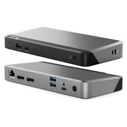 ALOGIC DUPRMX2-WW station d'accueil Avec fil USB 3.2 Gen 1 (3.1 Gen 1) Type-C Gris, Noir