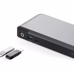 ALOGIC DUPRMX2-WW station d'accueil Avec fil USB 3.2 Gen 1 (3.1 Gen 1) Type-C Gris, Noir