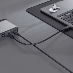 ALOGIC DX3 Avec fil USB 3.2 Gen 1 (3.1 Gen 1) Type-C Noir, Gris - Vue supplémentaire 9