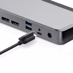 ALOGIC MX3 Avec fil USB 3.2 Gen 1 (3.1 Gen 1) Type-C Noir, Gris - Vue supplémentaire 4
