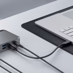 ALOGIC MX3 Avec fil USB 3.2 Gen 1 (3.1 Gen 1) Type-C Noir, Gris - Vue supplémentaire 6
