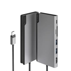 ALOGIC ULDUNIV2-SGR station d'accueil Avec fil USB 3.2 Gen 1 (3.1 Gen 1) Type-C Gris