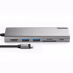 ALOGIC ULDUNIV2-SGR station d'accueil Avec fil USB 3.2 Gen 1 (3.1 Gen 1) Type-C Gris
