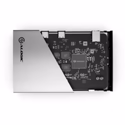 ALOGIC TB4H3TB hub & concentrateur Thunderbolt 4 40000 Mbit/s Noir, Gris - Vue supplémentaire 3