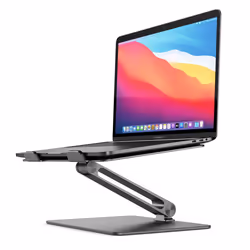 ALOGIC AALNBS-SGR Support de livres Supports de Laptop Gris - Vue supplémentaire 4