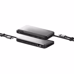 ALOGIC U1CSH-SGR station d'accueil Avec fil USB 3.2 Gen 1 (3.1 Gen 1) Type-C Gris