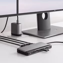 ALOGIC U1CAD-SGR station d'accueil Avec fil USB 3.2 Gen 1 (3.1 Gen 1) Type-C Gris