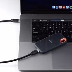 ALOGIC FUSCC1-SGR câble USB 1 m USB 3.2 Gen 2 (3.1 Gen 2) USB C Noir, Gris