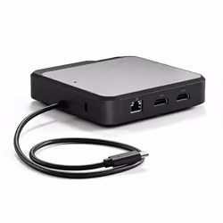 ALOGIC DUCH2 station d'accueil Avec fil USB 3.2 Gen 2 (3.1 Gen 2) Type-C Noir, Gris - Vue supplémentaire 5